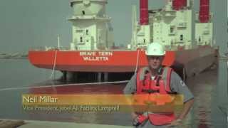 Lamprell Windcarrier load out [upl. by Nylatsirhc]