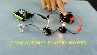 Conmutadores e Interruptores Eléctricos Proyecto Feria de Ciencias [upl. by Akimahs702]