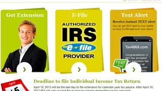 How to efile your Personnel Income Tax Extension [upl. by Dodwell409]