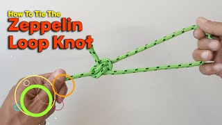 How to Tie the Zeppelin Loop Knot [upl. by Leuneb218]