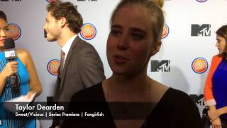 SweetVicious Premiere Interview  Taylor Dearden [upl. by Yecniuq]