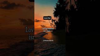 Loving someone isnt easy love lovefacts facts shorts viralshort shortsvideo fyp [upl. by Ciccia]