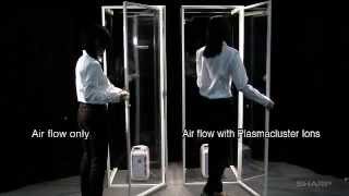 Demonstration of Static Electricity Suppression Using Plasmacluster Ions [upl. by Hpesojnhoj]