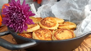 Ukrainian Syrnyki 100 perfect cheese pancakes Recipe [upl. by Ttevy415]