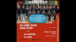 Proliga  Clube dos Galitos vs Illiabum Clube [upl. by Domella398]