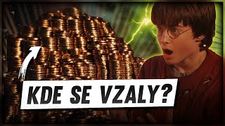 JAK TO ŽE SE V HARRYHO TREZORU NACHÁZELO TOLIK MINCÍ  HARRY POTTER  FK [upl. by Dulcie751]