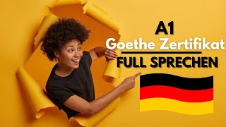 A1 Goethe Zertifikat Sprechen  Teile 123  A1 Sprechen sprechen goethezertifikat learngerman [upl. by Byrd]