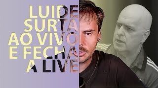 LUIDE ENCERRA A LIVE APÓS RECEBER CRÍTICAS DURAS AO RUBÃO NO CHAT [upl. by Dayiz225]