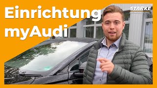 Die myAudi App Tutorial by STARKE Automobilgruppe [upl. by Taite]