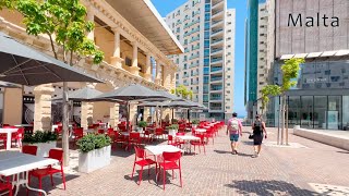 MALTA TODAY The Most Beautiful City of Sliema and The Largest Shopping Center The Point [upl. by Stoddart164]