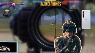 one of the best spray  aquos r5g pubg test  handcam gameplay [upl. by Yorle835]