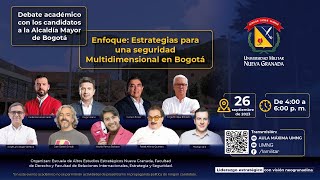 Debate académico con los candidatos a la Alcaldía Mayor de Bogotá [upl. by Suzanne468]