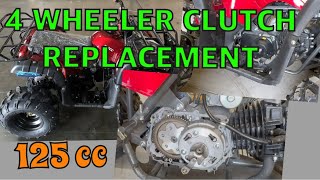 ATV CLUTCH REPLACEMENT  QUAD CLUTCH REPLACEMENT  CHINESE ATV CLUTCH FIX  COOLSTER  TAO TAO [upl. by Haras]