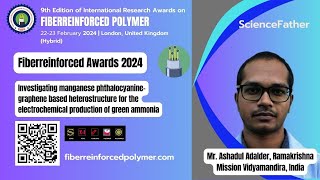 Fiberreinforced Polymer phthalocyaninegraphene heterostructure electrochemical of green ammonia [upl. by Bohon824]