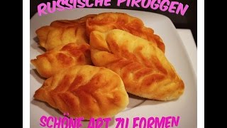 Thermomix® TM5®♥Piroggen gefüllteTeigtaschen formen♥Как слепить красивые пирожки [upl. by Notloc]