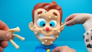 Pimple Pete spel uitpakken en spelen  Family Toys Collector [upl. by Ticknor]