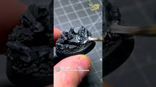 How to paint a Snow Mountain Base warhammer ageofsigmar paintingwarhammer [upl. by Negroj]