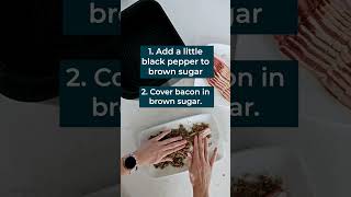 10 Minute Candied Bacon in Your Air Fryer SOOOOO good [upl. by Oecile]