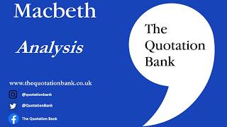 The Quotation Bank Revision Guide Macbeth GCSE English Literature  Lady Macbeth in Act 1 Scene 7 [upl. by Ramunni371]