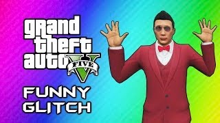 GTA 5 Online Invincible Paralyzing Glitch Funny Moments Messing w Random People [upl. by Curnin]