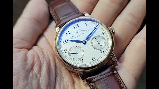 Op93 A Lange amp Sohne 朗格1815 Up Down玫瑰金開箱評測  全球限量20隻的西班牙Suarez週年紀念款 [upl. by Onez]