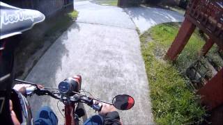 Postie bike with Lifan 140cc engine [upl. by Ocinemod]