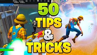 50 Tips amp Tricks For The New Fortnite Season [upl. by Notserk]