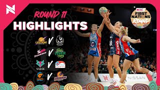 Suncorp Super Netball Highlights  Round 11 First Nations Round 2023 [upl. by Bekki916]