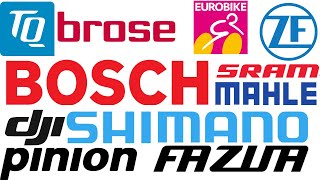 Eurobike 2024 die neusten EBikeMotoren bosch shimano dji brose ebike emtb zf fazua tq [upl. by Kreit918]