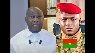 LAURENT GBAGBO SADRESSE A IBRAHIM TRAORE SUR SON ACCUSATION ENVERS ALASSANE OUATTARA [upl. by Amhsirak710]