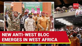 Three African Nations Kick Out French amp US Troops Embrace Putins Russia Exit ProWest ECOWAS [upl. by Lydell]