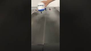 Lego plane landing on treadmill aviation legocity airport swiss001landings lego shorts [upl. by Atsuj]