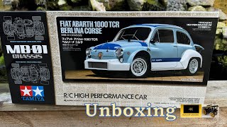 110 RC Fiat Abarth 1000 TCR Berlina Corse MB01  Unboxing [upl. by Llebiram]