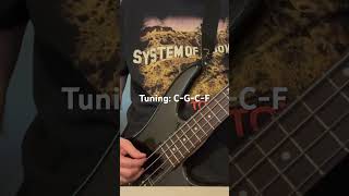 Deer Dance by System Of A Down bass cover [upl. by Anaihs]