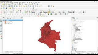 Mapa de un humedal de Bogotá parte 1 QGIS [upl. by Assiran]