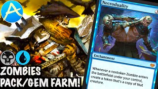 DIMIR ZOMBIES  Gem amp Pack Farming Dominaria United  MTGArena Standard Event [upl. by Ardie98]