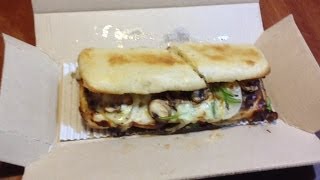 Review Dominos Philly Cheese Steak 8quot Sub [upl. by Valentino106]