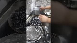 PART 1 utensils washing  PART 2 link in description 🙌 😀  shorts videos  trending  viral song [upl. by Kemp261]