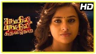 Sangili Bungili Kadhava Thorae Scenes  Jiiva and Soori realise the house is haunted  Sridivya [upl. by Ysiad]