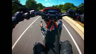 Test Ride  KTM 690 SMCR  2022  WHEELİE  FULL THROTTLE  4K [upl. by Budde441]