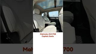 Mahindra XUV700 Captain Seats [upl. by Suckram]