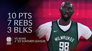 Tacko Fall 10 pts 7 rebs 3 blks vs Suns 2023 Summer League [upl. by Fisch91]