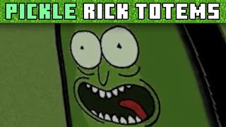 Pickle Rick Totem of Undying  Minecraft Resource Pack Trailer [upl. by Wiley963]