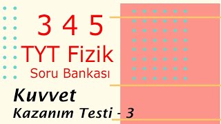 3 4 5 TYT FİZİK  50 51 Sayfa Hareket  Kazanım 4 [upl. by Storfer659]