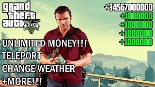 GTA V Money Cheat  Teleport  More  Super easy tutorial in 1 minute [upl. by Stucker]