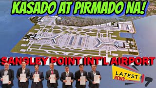 SANGLEY POINT INTERNATIONAL AIRPORT UPDATE 2023 [upl. by Latsyrc484]