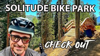 First Ride At Utahs Newest Bike Park Solitude Resort [upl. by Naik]