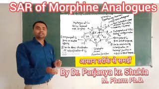 SAR of Morphine Analogues  In simple and easy way [upl. by Ahsercel406]