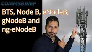 BTS Node B eNodeB gNodeB and ngeNodeB [upl. by Landsman]