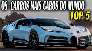 TOP 5 Carros Mais CAROS do MUNDO [upl. by Rust]